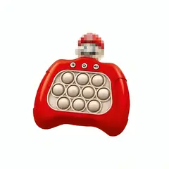 GENERICO - Juego Pop It Electrónico Para Niños Antiestres Rojo