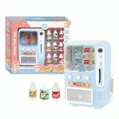 GENERICO - Mini Maquina Expendedora Para Niños Juguete Celeste
