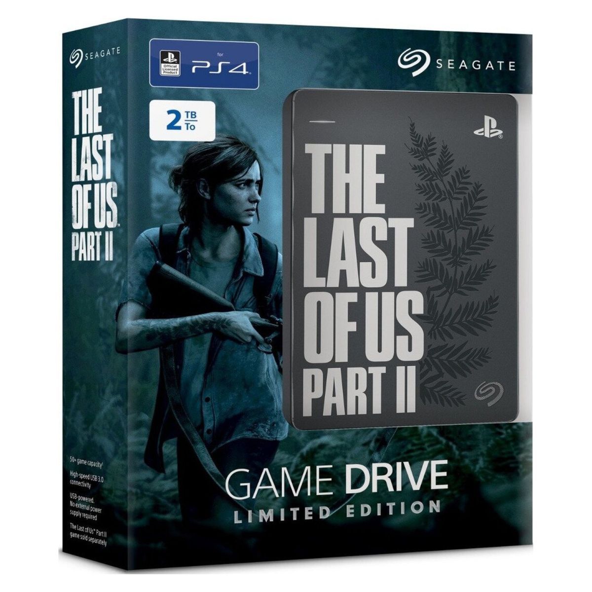 SEAGATE - DISCO EXTERNO THE LAST OF US PARTE 2 EDICION 2TB