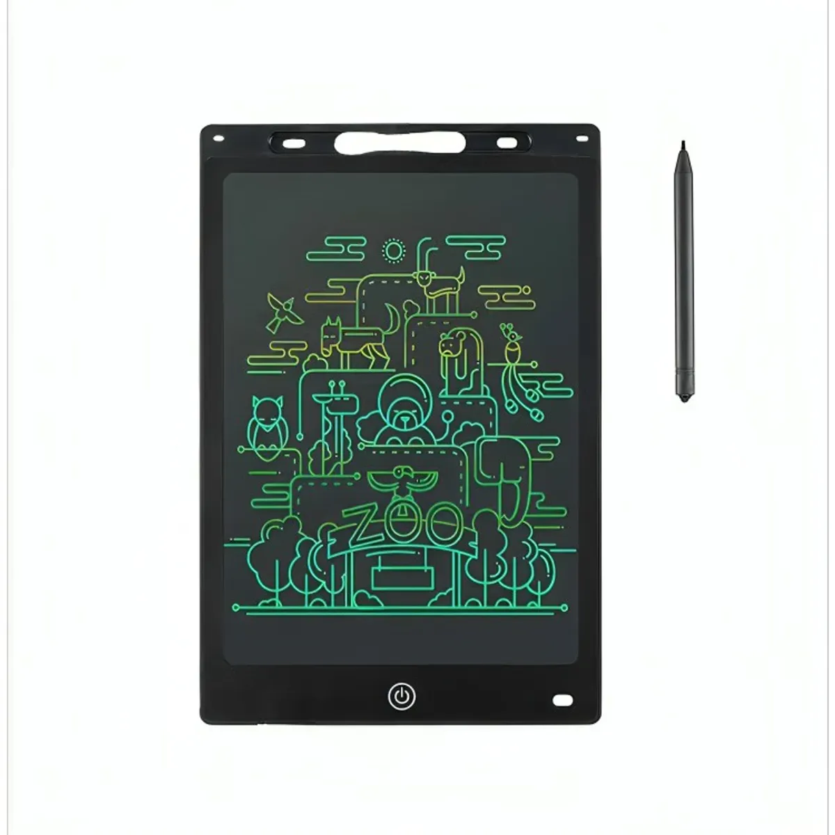 GENERICO - Pizarra Mágica Tablet Dibujo Lcd 12 Pulgadas Negro