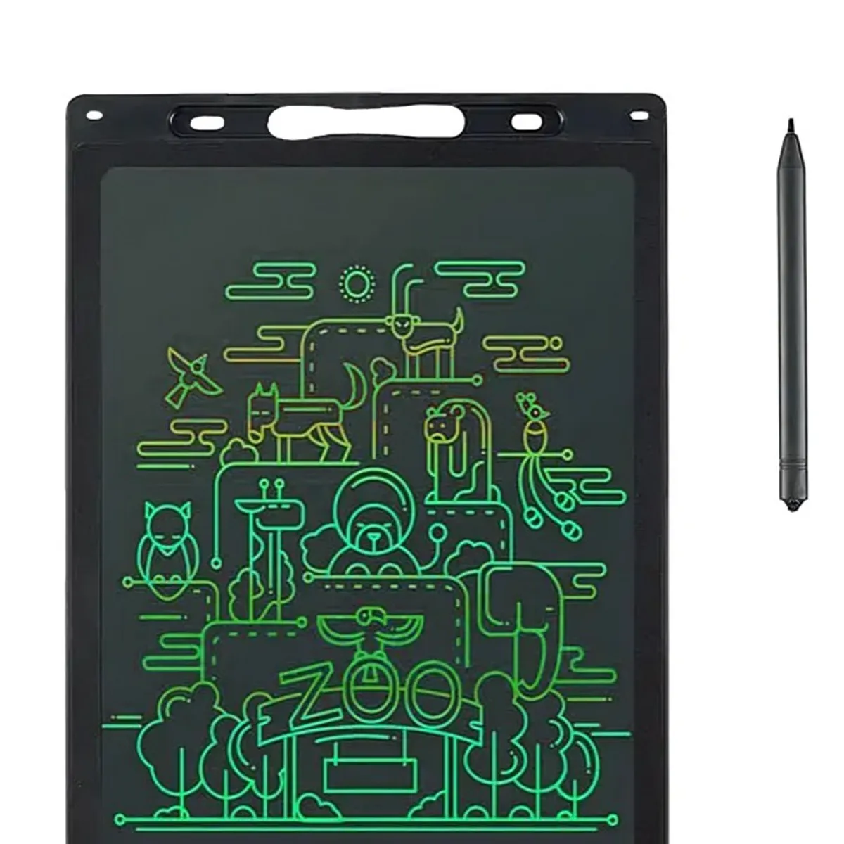 GENERICO - Pizarra Mágica Tablet Dibujo Lcd 12 Pulgadas Negro