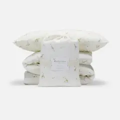 BABYROSEN - Funda de Plumón Cuna Muselina Reversible Jirafas