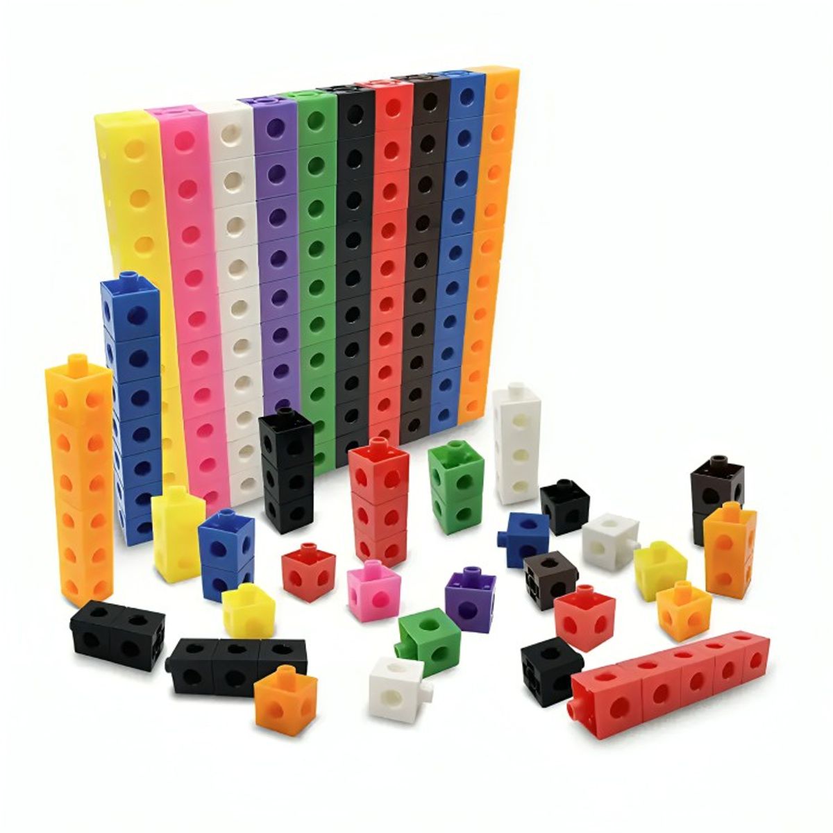 GENERICO - Cubos De Encaje Unifix Matemáticas