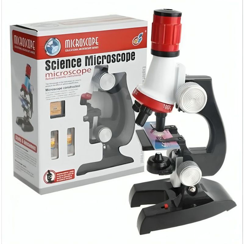 GENERICO - Kit De Ciencia Para Niños Microscopio Educativo