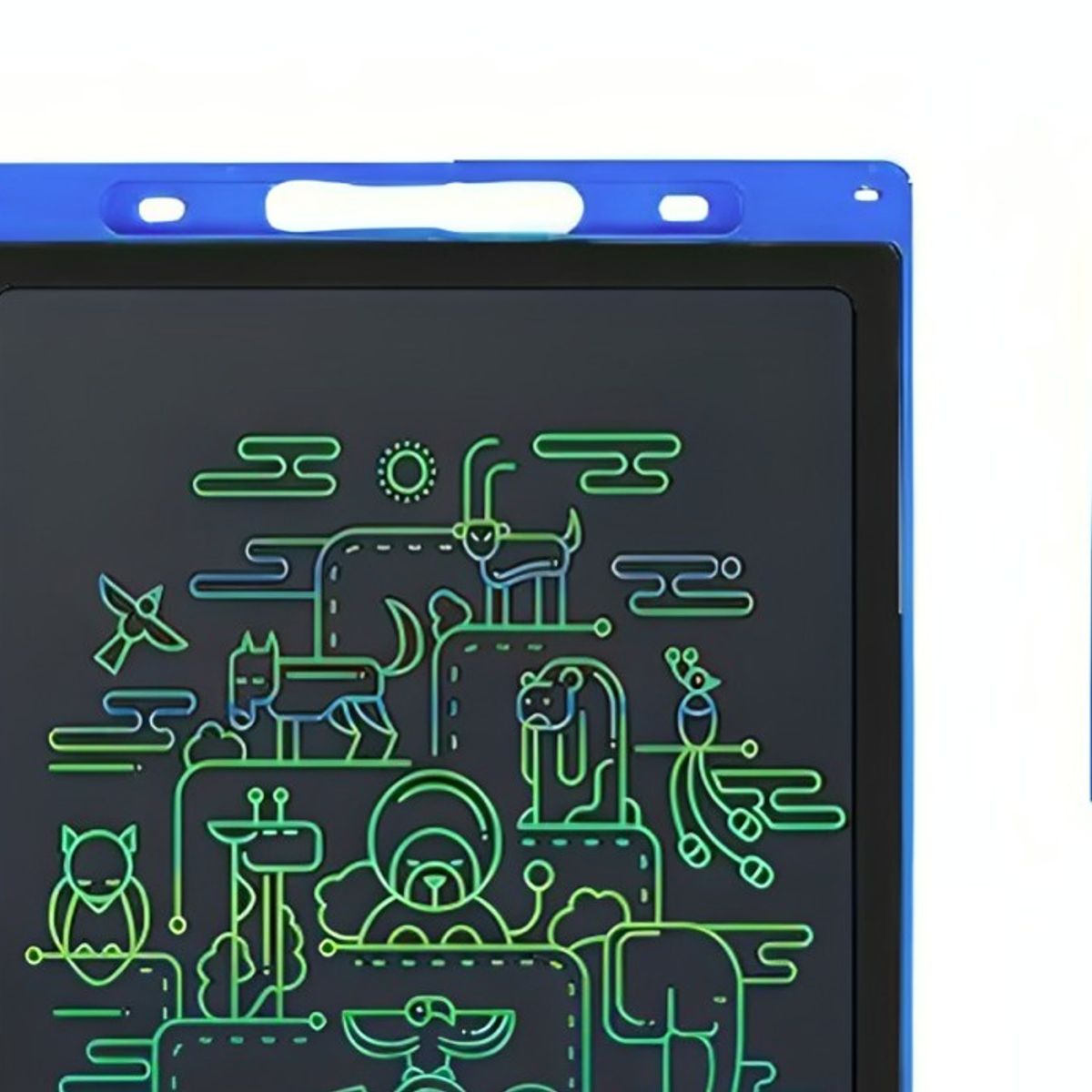 GENERICO - Pizarra Mágica Tablet Dibujo Lcd 12 Pulgadas Azul