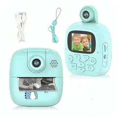 GENERICO - Cámara Digital Para Niños Celeste