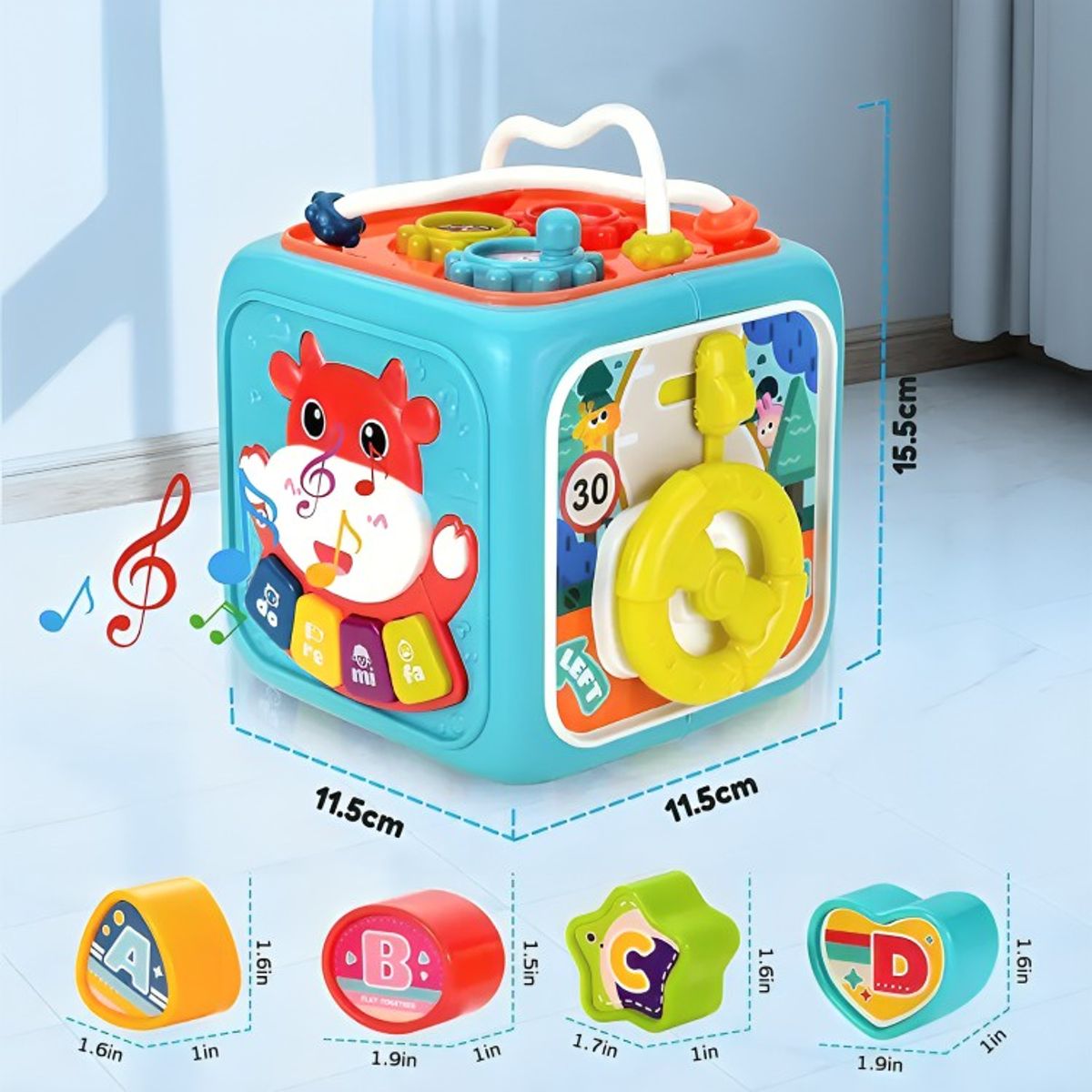 GENERICO - Cubo Multiactividades Para Bebés