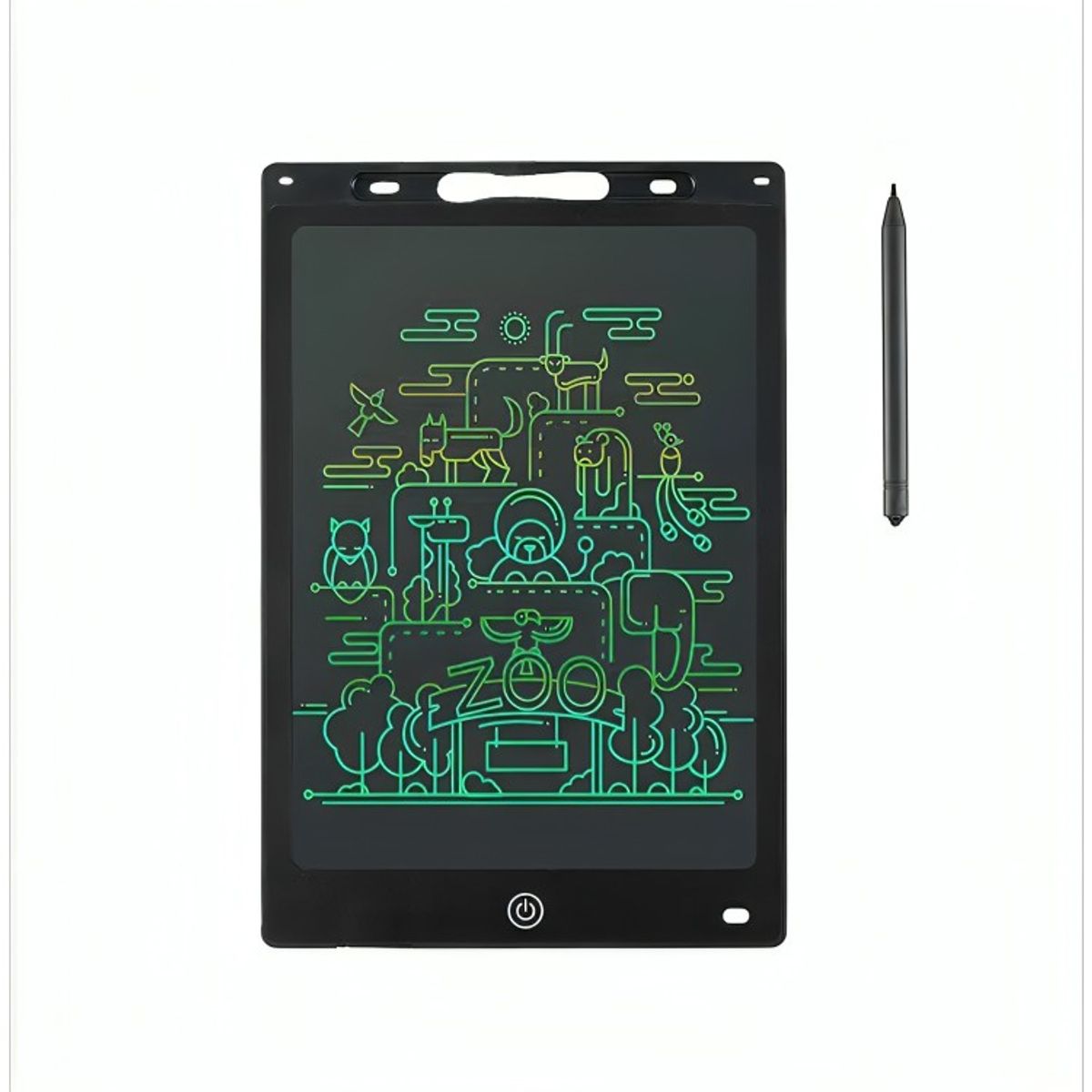 GENERICO - Pizarra Mágica Tablet Dibujo Lcd 12 Pulgadas Negro