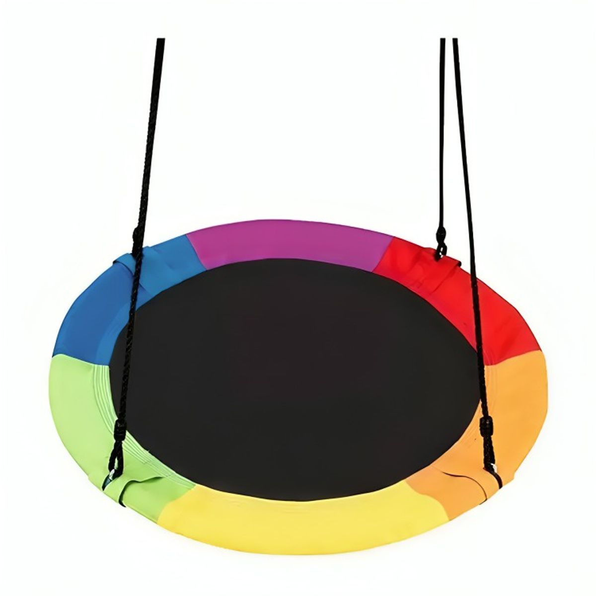 GENERICO - Columpio Mecedor Ovalado Multicolor