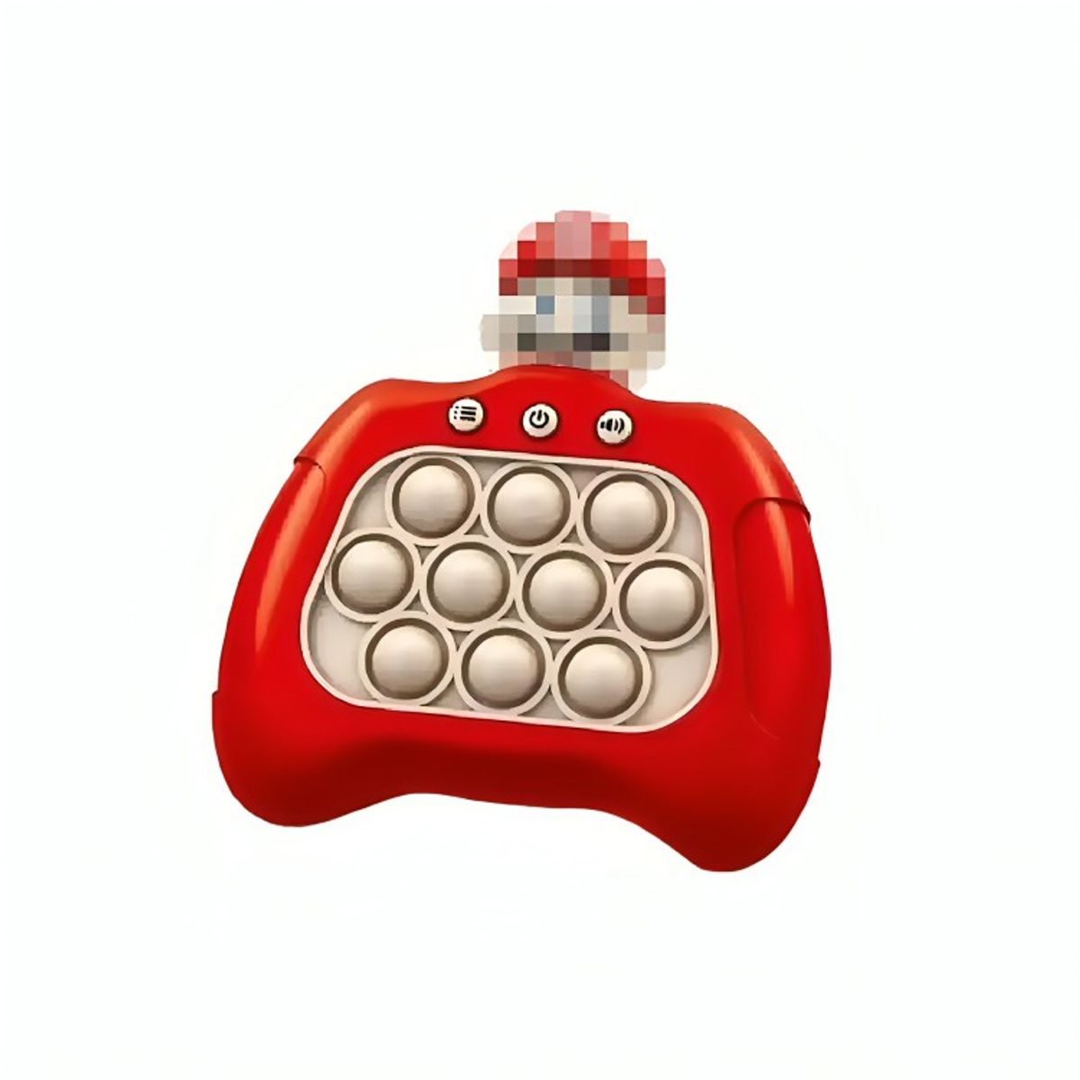 GENERICO - Juego Pop It Electrónico Para Niños Antiestres Rojo