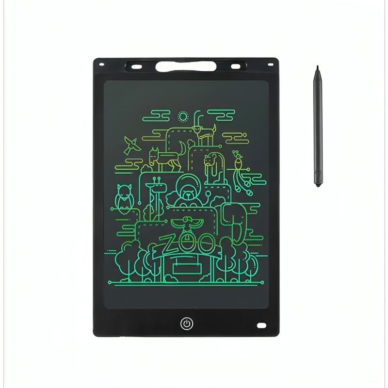 GENERICO - Pizarra Mágica Tablet Dibujo Lcd 12 Pulgadas Negro