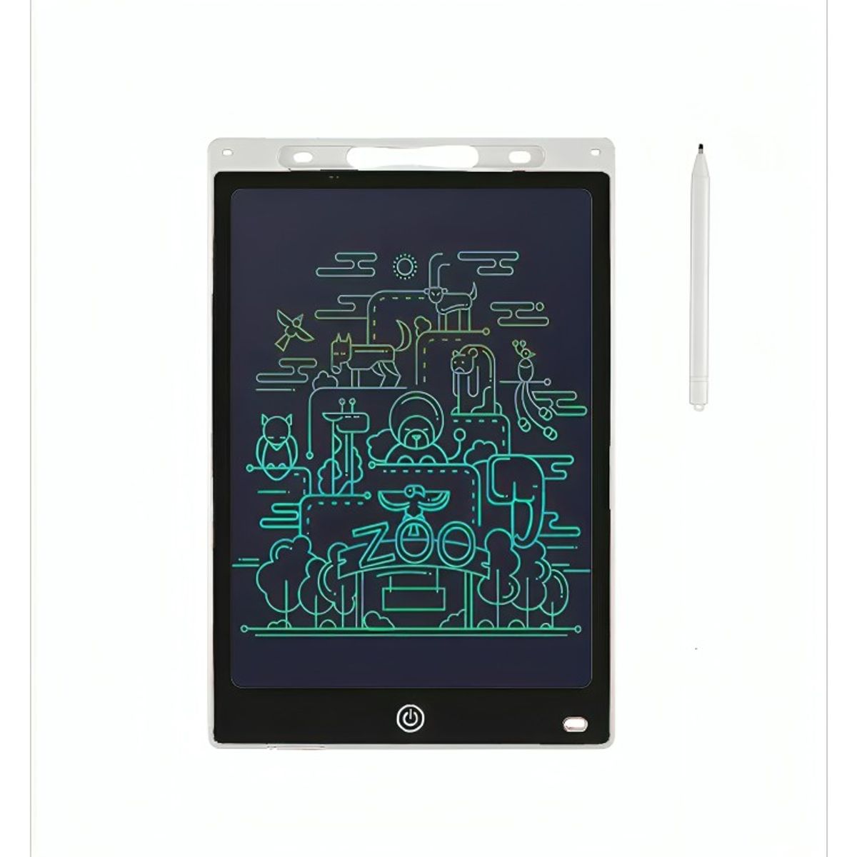 GENERICO - Pizarra Mágica Tablet Dibujo Lcd 12 Pulgadas Blanco