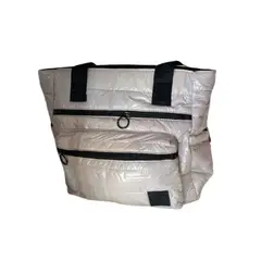 GENERICO - Bolso De Mano Acolchado Multibolsillos