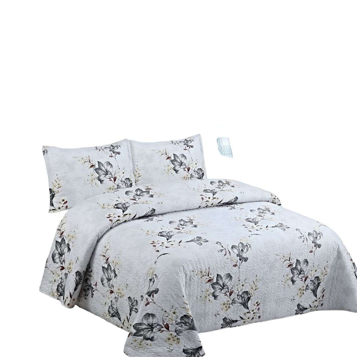 GENERICO - CUBRECAMA QUILT DE VERANO 2 PLAZAS A22