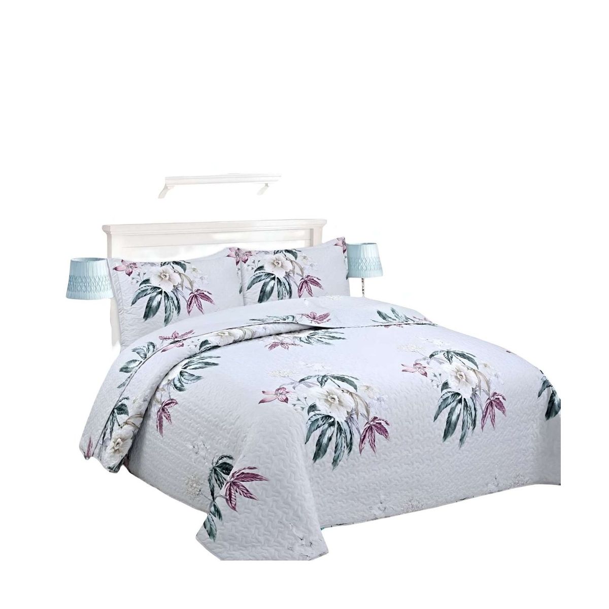 GENERICO - CUBRECAMA QUILT DE VERANO 2 PLAZAS A25