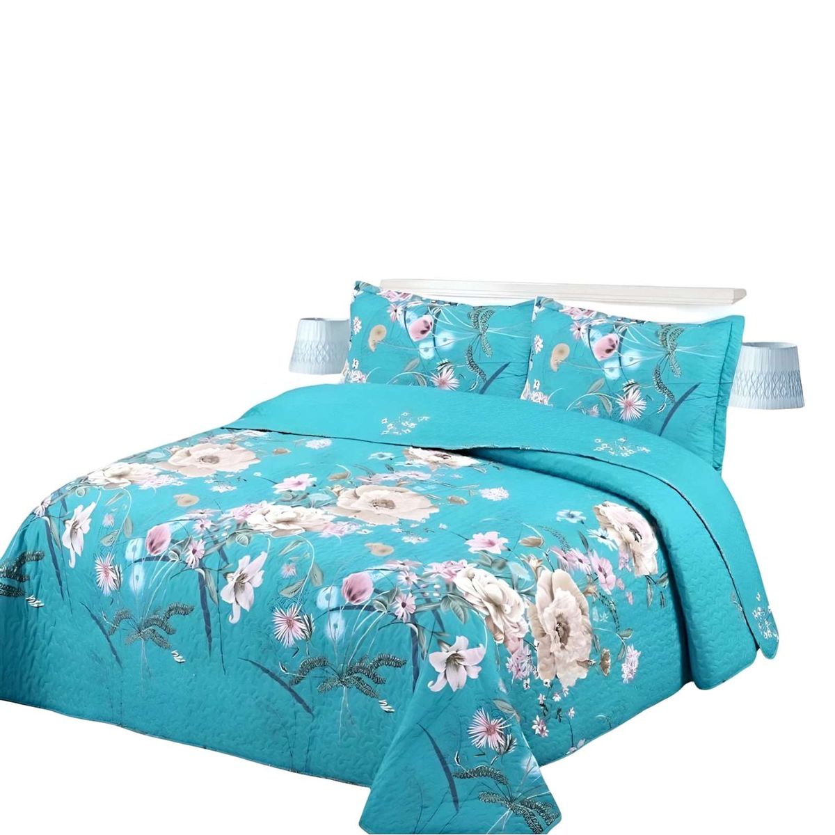 GENERICO - CUBRECAMA QUILT VERANO KING-SUPER KING A22