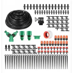 GENERICO - Kit De Riego Sistema Automático 40m 164pcs