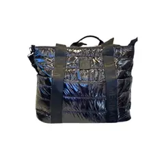 GENERICO - Bolso Cartera De Mano Acolchado Brillante