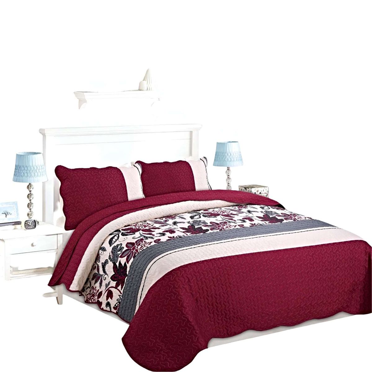 GENERICO - CUBRECAMA QUILT VERANO KING-SUPER KING A7