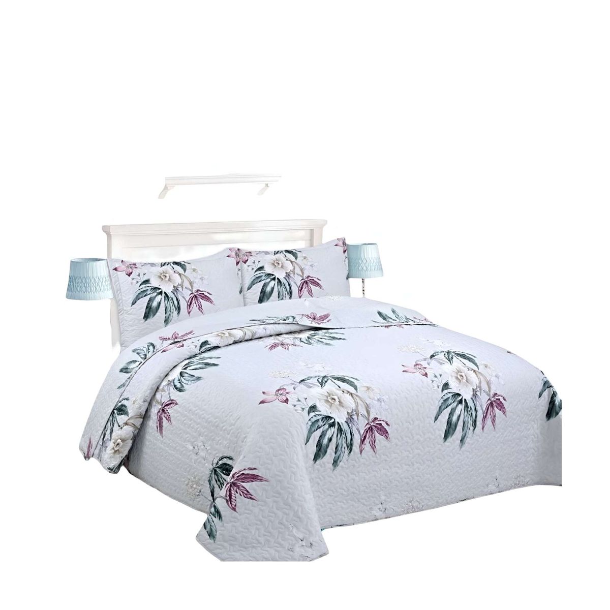 GENERICO - CUBRECAMA QUILT VERANO KING-SUPER KING A23