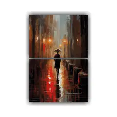 GENERICO - Pinturas Decorativas De Abstracto Profundo E 30x40 Cm