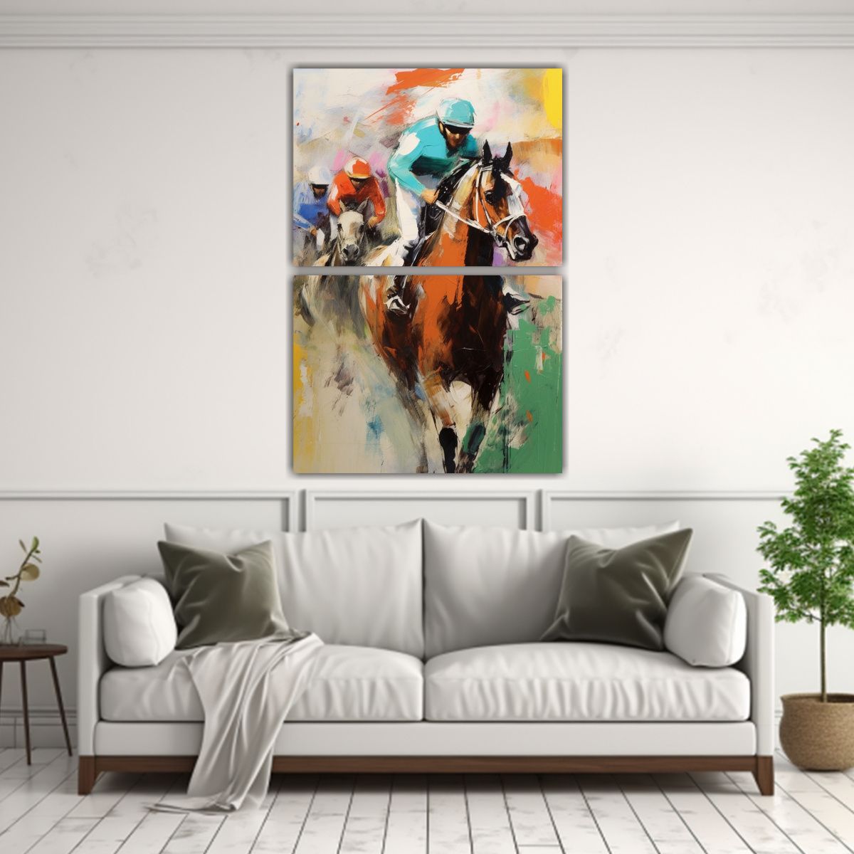 GENERICO - Cuadros Abstractos Para Sala Con Temática De 30x40 Cm