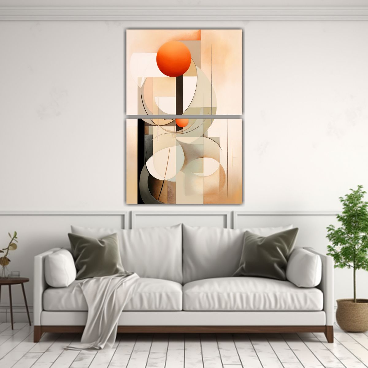 GENERICO - Cuadros Abstractos De Decoración Moderna En 30x40 Cm
