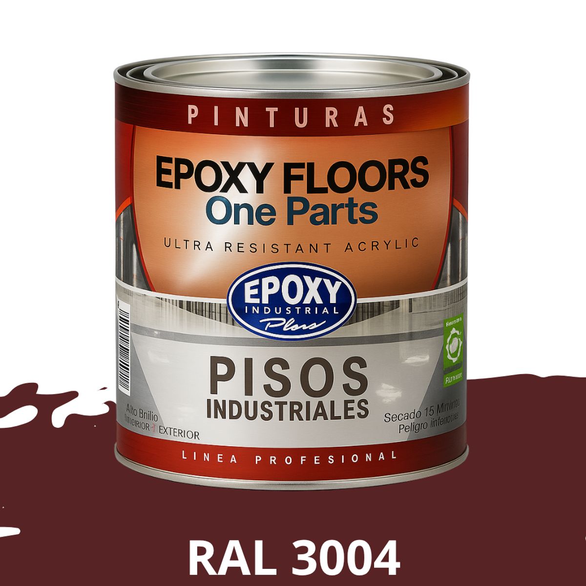 EPOXY - PINTURA ALTO TRANSITO - EPOXY FLOORS - 1L  RAL 3004