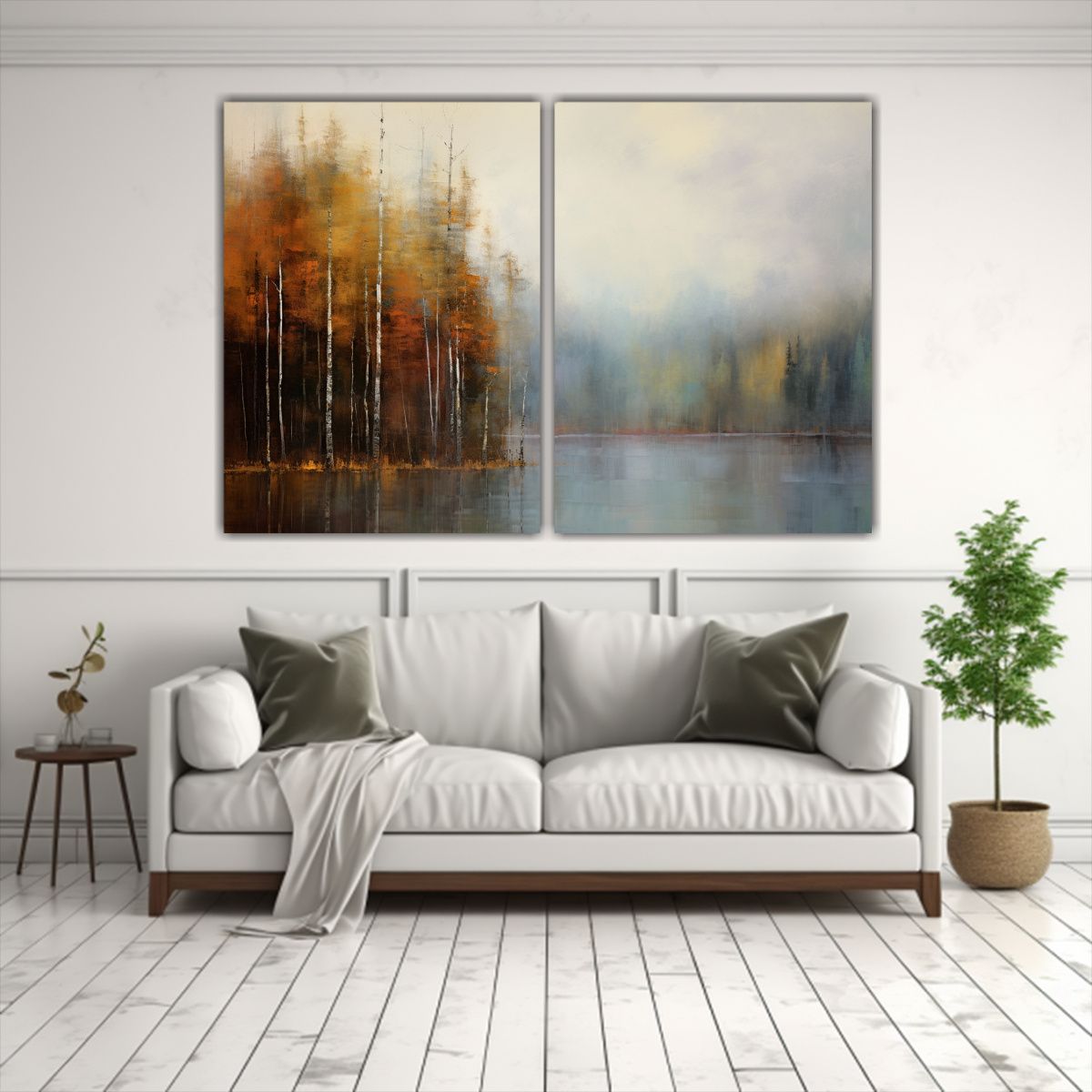 GENERICO - Pintura Al óleo Abstracta Minimalista De La 80x60 Cm