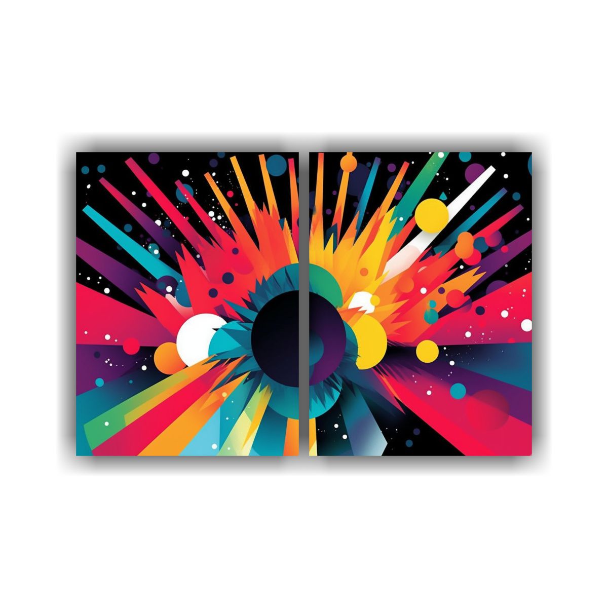 GENERICO - Diseño Composición Lienzo Galería Vitalidad 40x30 Cm