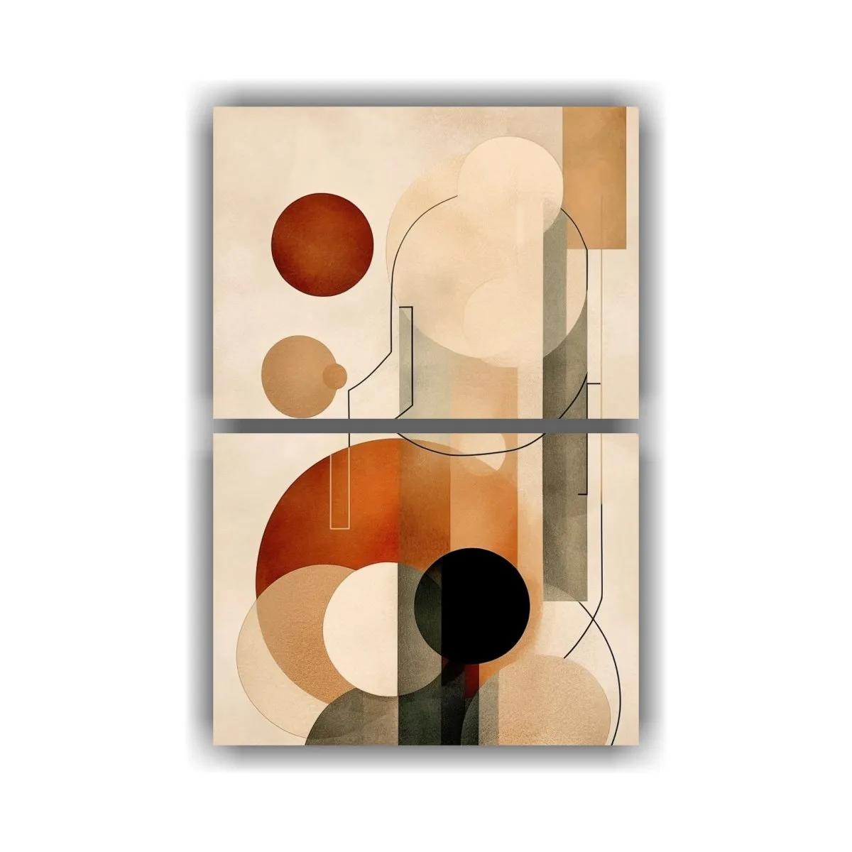 GENERICO - Pinturas Decorativas De Sala Con Composición De 30x40 Cm