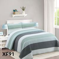 Cubrecama Quilt Verano 1.5 Plazas - Verde Matiz XF91