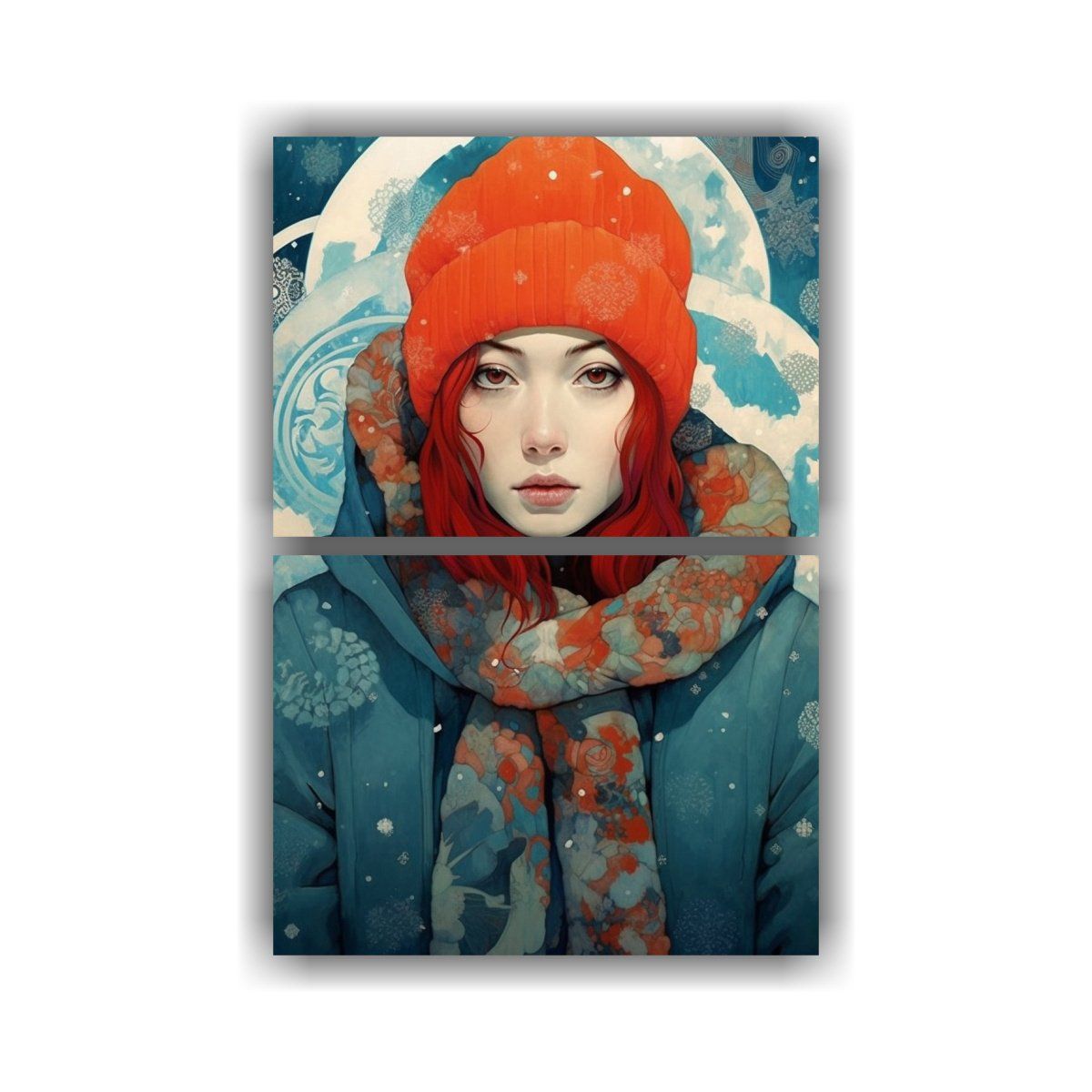 GENERICO - Pinturas Decorativas Estilo Clásico En Lienzo De 30x40 Cm