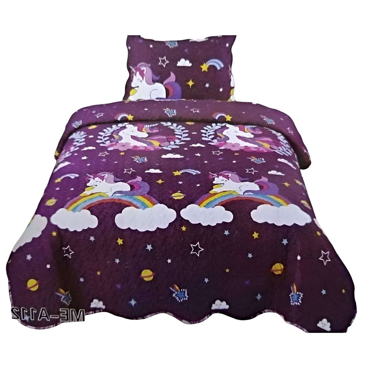 GENERICO - CUBRECAMA QUILT DE VERANO PLAZA Y MEDIA A7