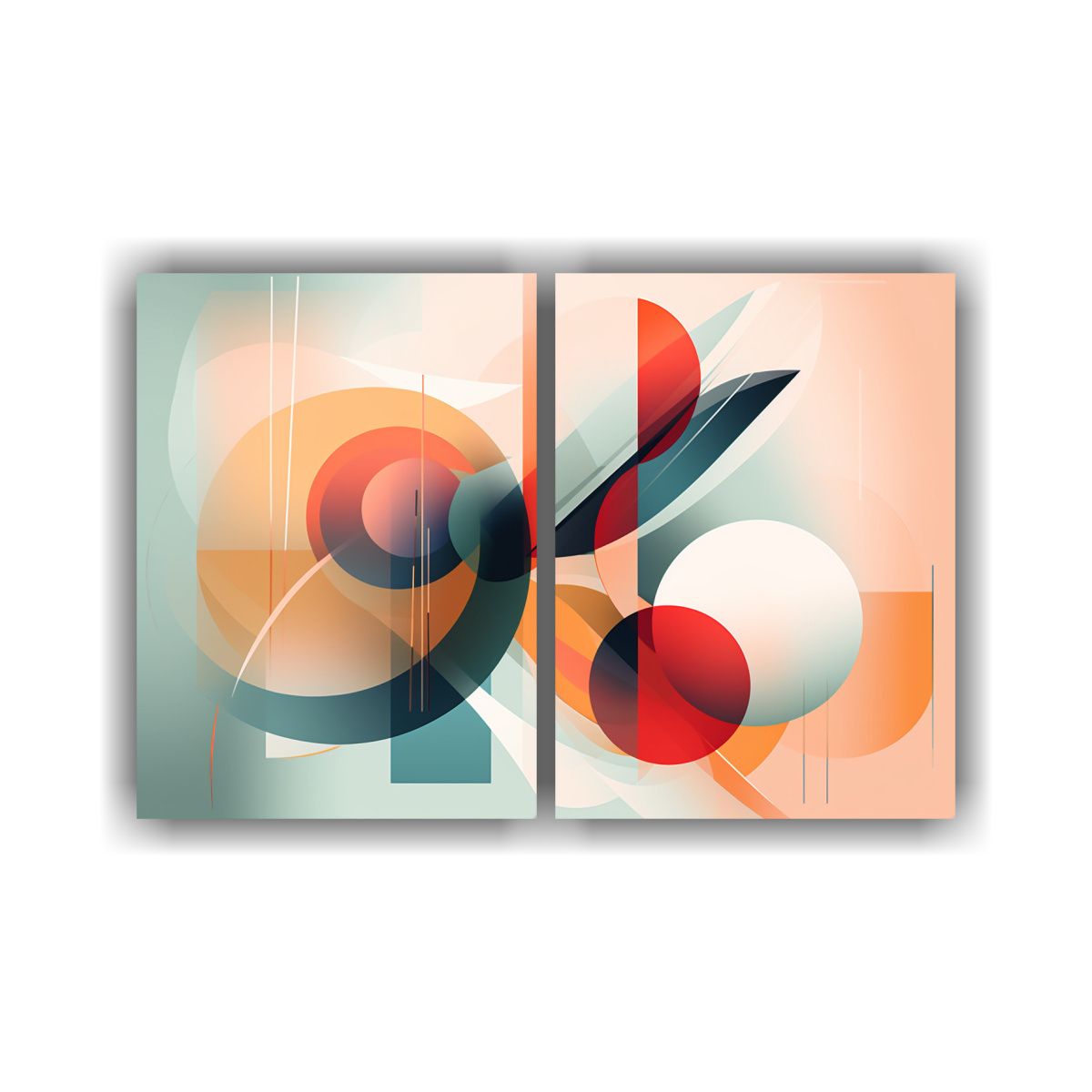 GENERICO - Pinturas Decorativas De Arte Abstracto 40x30 Cm