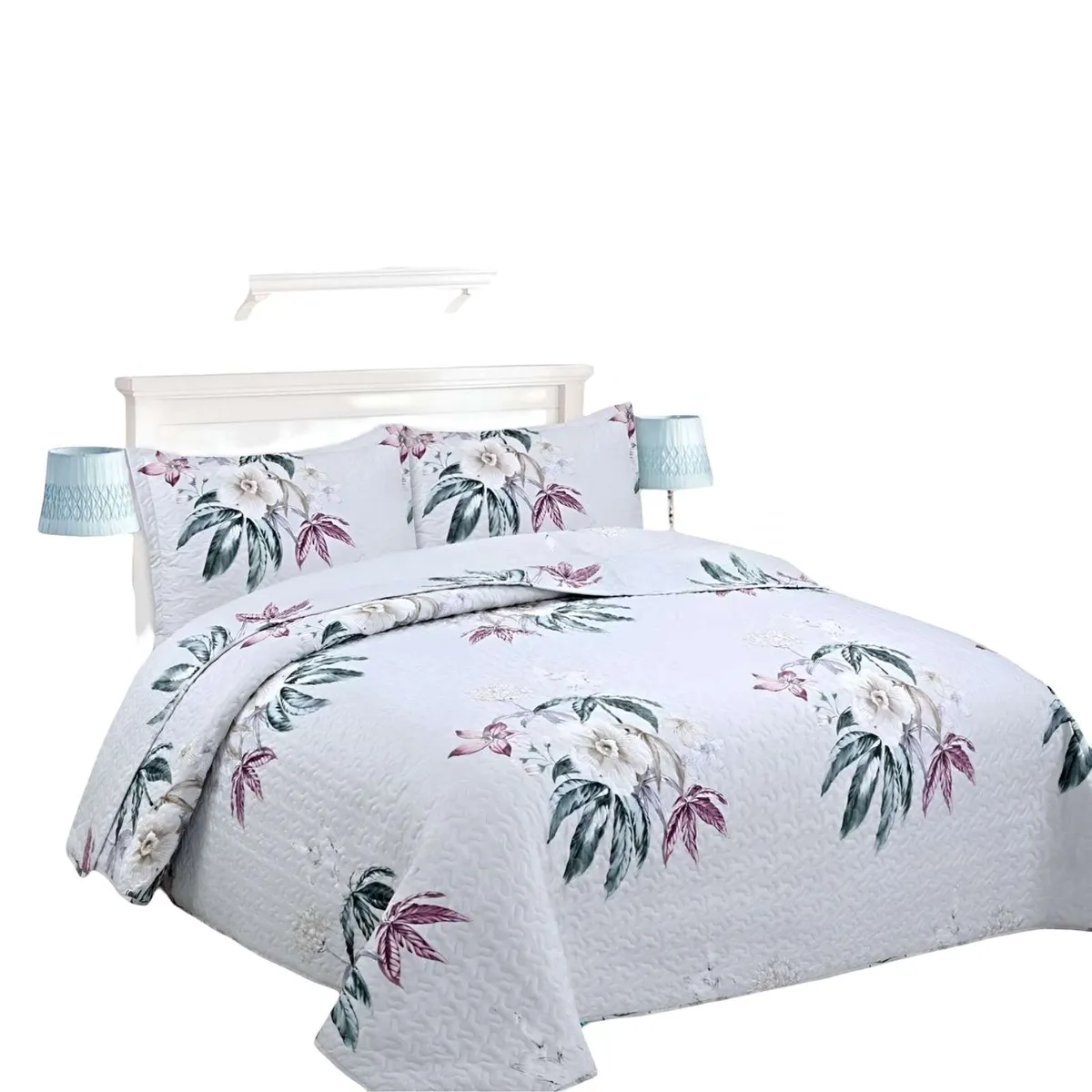 GENERICO - CUBRECAMA QUILT DE VERANO 2 PLAZAS A25