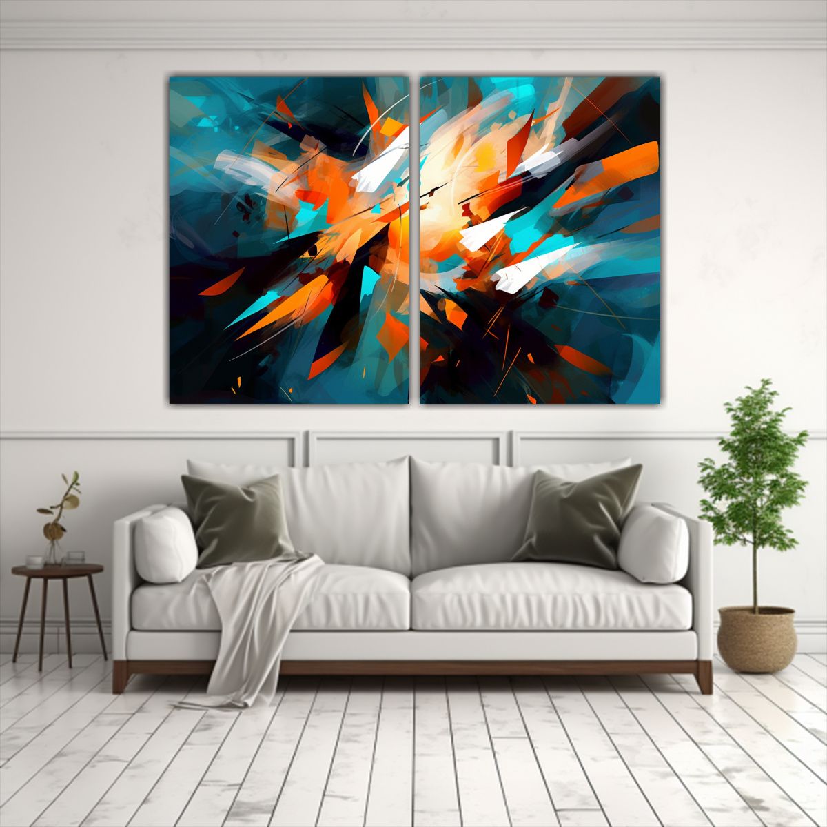 GENERICO - Fondo Abstracto Moderno En Acuarela Para 40x30 Cm