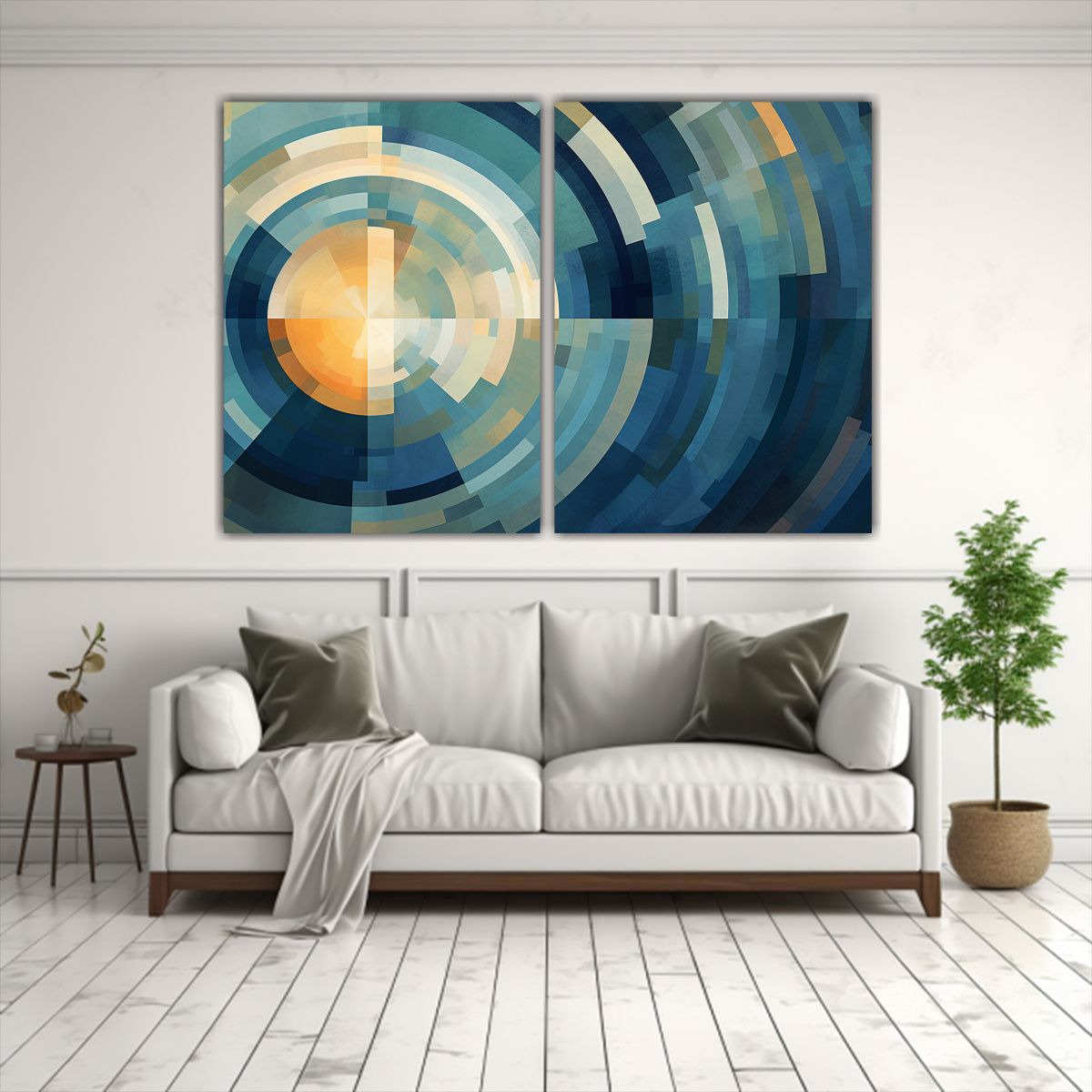 GENERICO - Lienzos De Tela Valhalla Clásicos Con Patrón 40x30 Cm