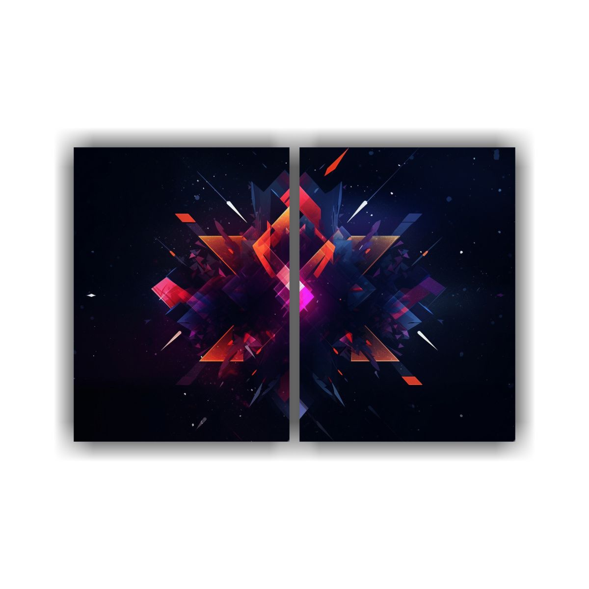 GENERICO - Cuadro Abstracto Único Minimalista Para 40x30 Cm