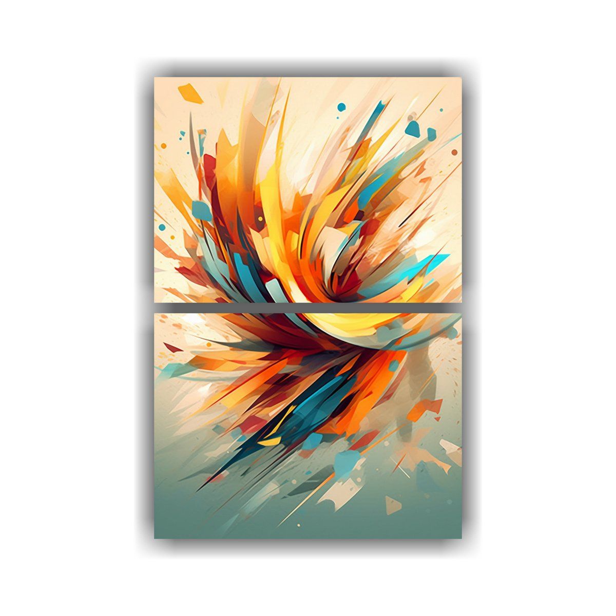 GENERICO - Impresiones De Arte Contemporáneo Abstracto En 30x40 Cm