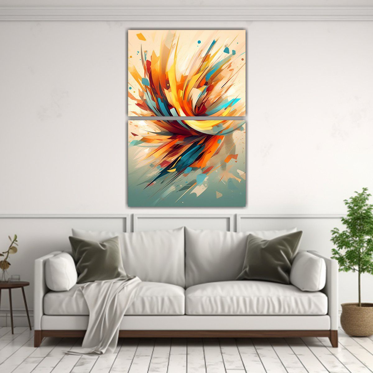 GENERICO - Impresiones De Arte Contemporáneo Abstracto En 30x40 Cm