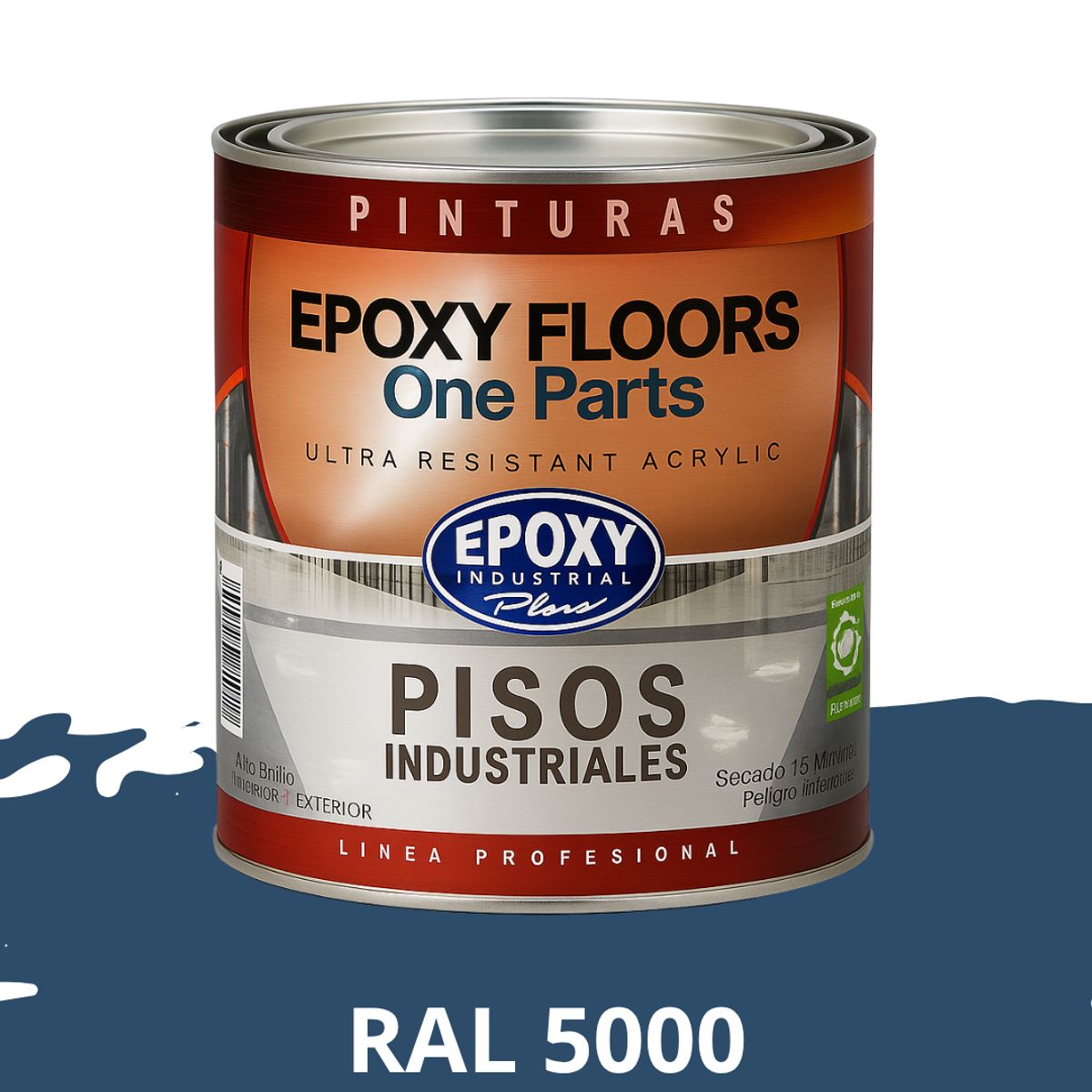 EPOXY - PINTURA ALTO TRANSITO - EPOXY FLOORS - 1L  RAL 5000