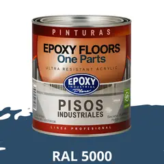 EPOXY - PINTURA ALTO TRANSITO - FLOORS - 1L RAL 5000