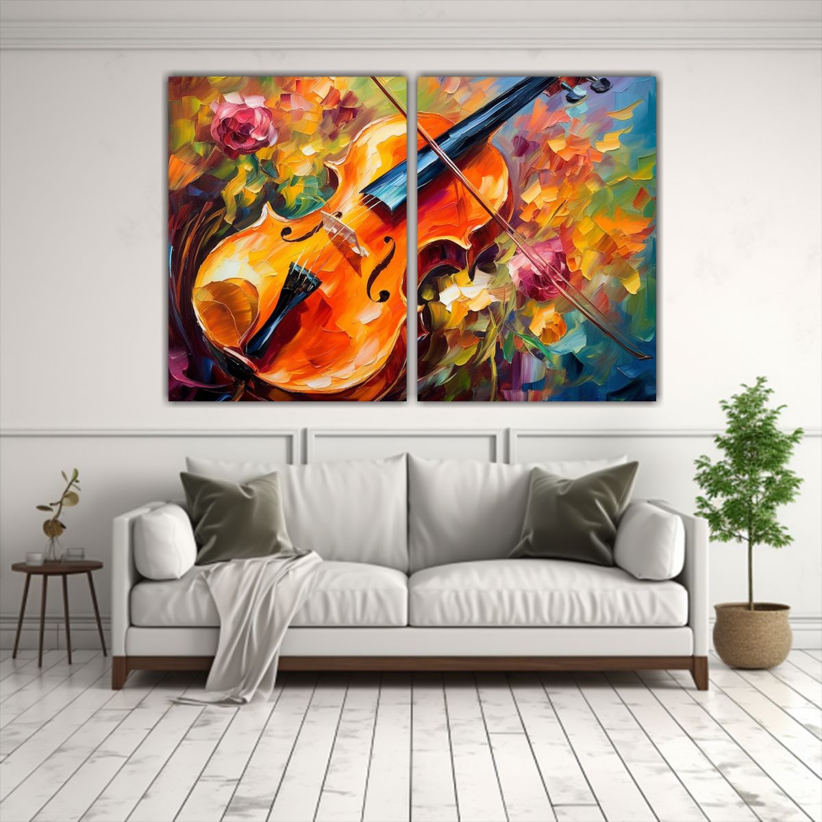 GENERICO - Sinfonía De Colores En La Decoración Del 80x50 Cm