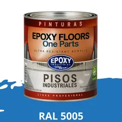 EPOXY - PINTURA ALTO TRANSITO - FLOORS - 1L RAL 5005