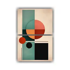 GENERICO - Arte De Pared Decorativo Abstracto En Formato De 30x40 Cm