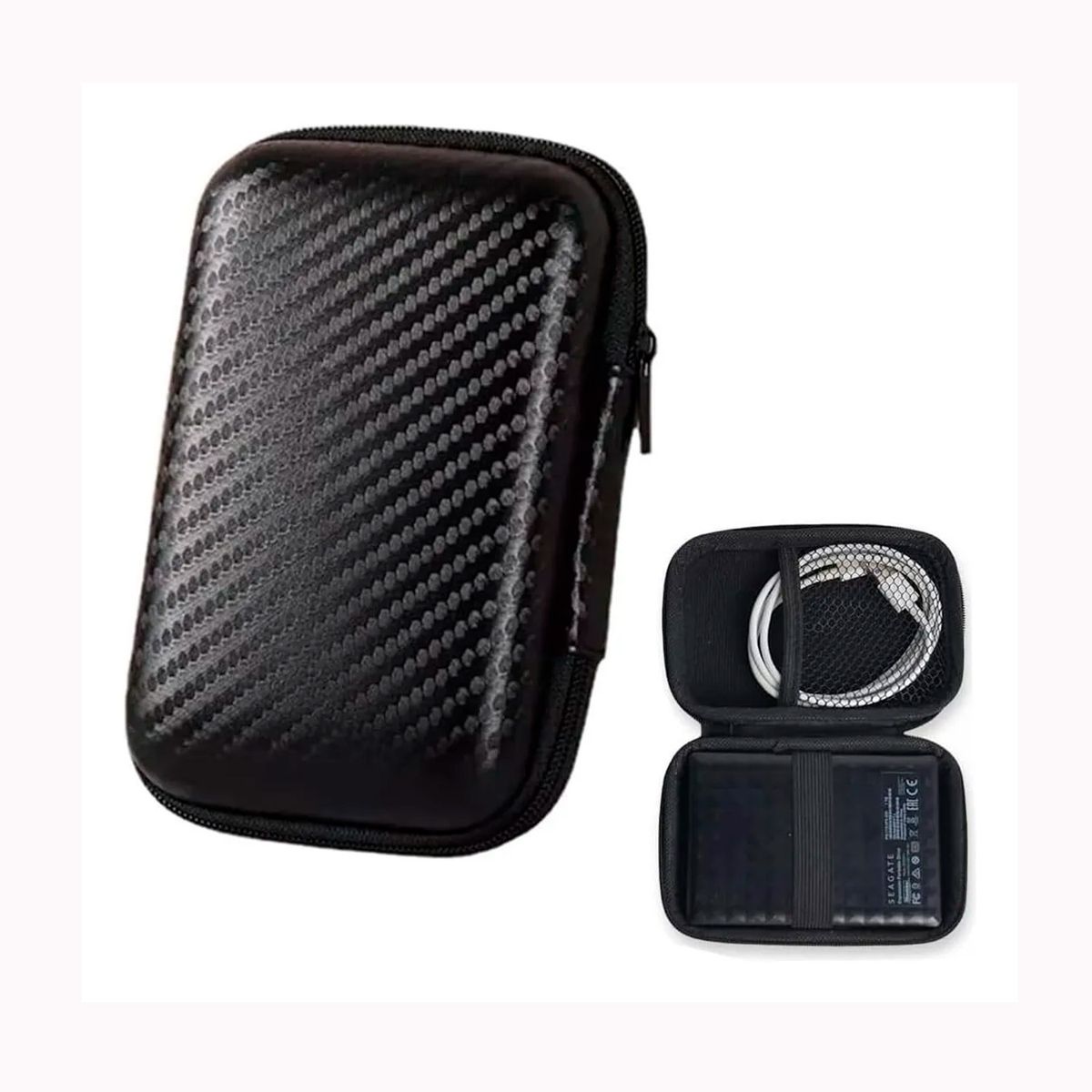 GENERICO - Estuche Para Disco Duro Externo 2.5 Tarjetas Sd Y Otros