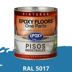 EPOXY - PINTURA ALTO TRANSITO - FLOORS - 1L RAL 5017