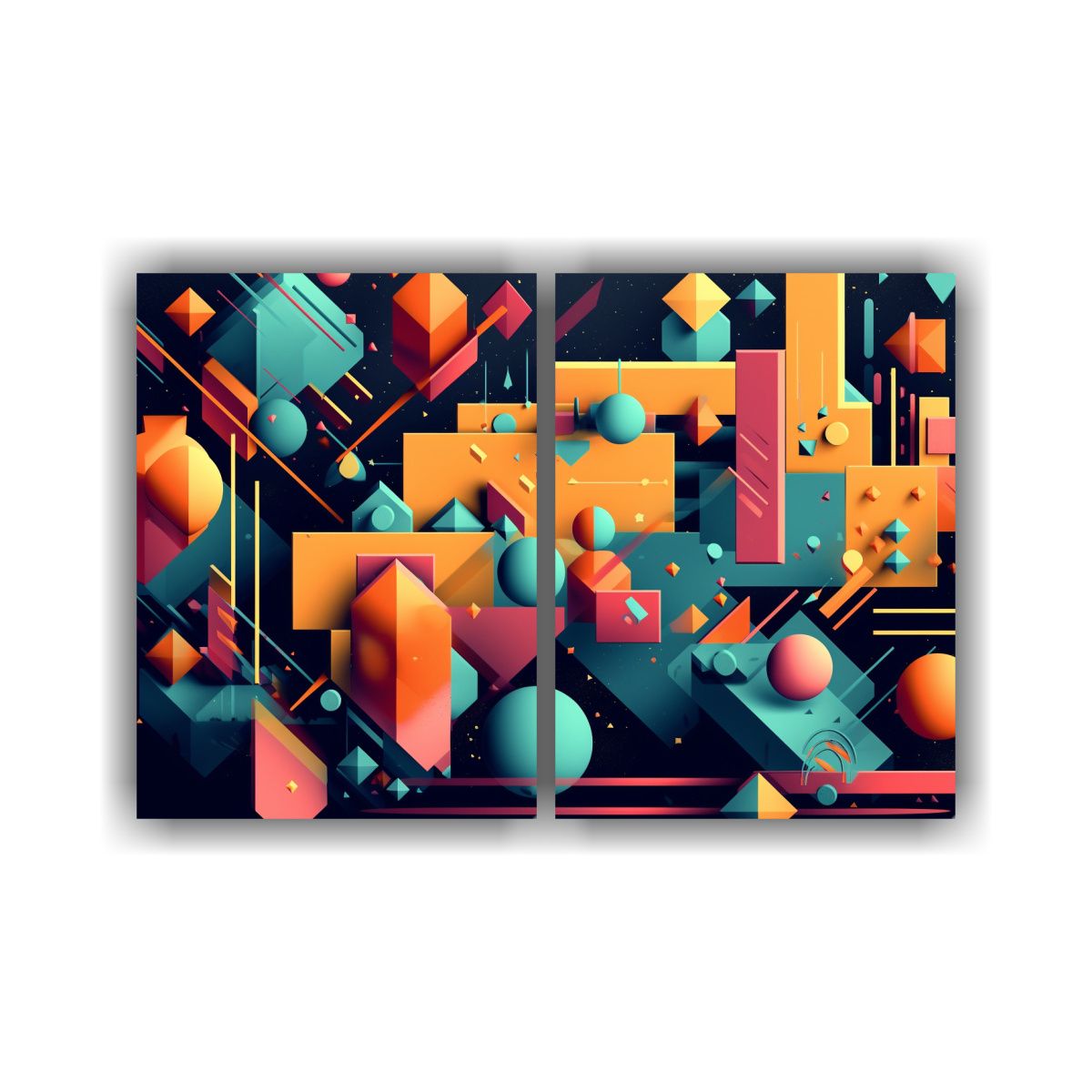 GENERICO - Obras De Arte Conceptual Para Exposición De 40x30 Cm