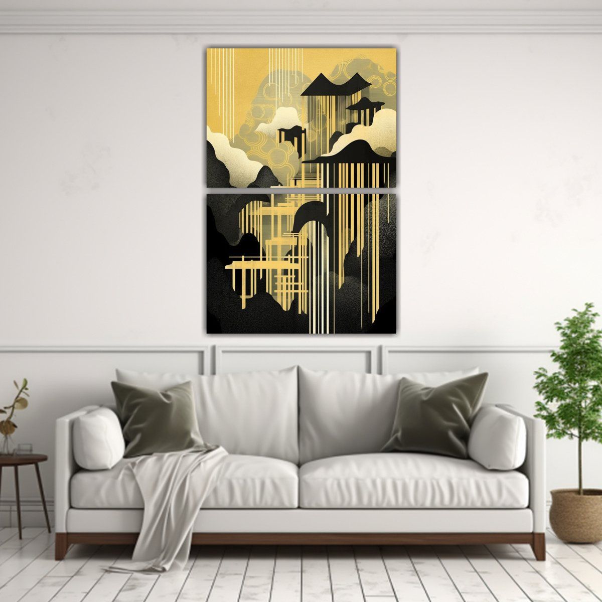 GENERICO - Pinturas Decorativas De Paisajes Arquitectónicos 30x40 Cm